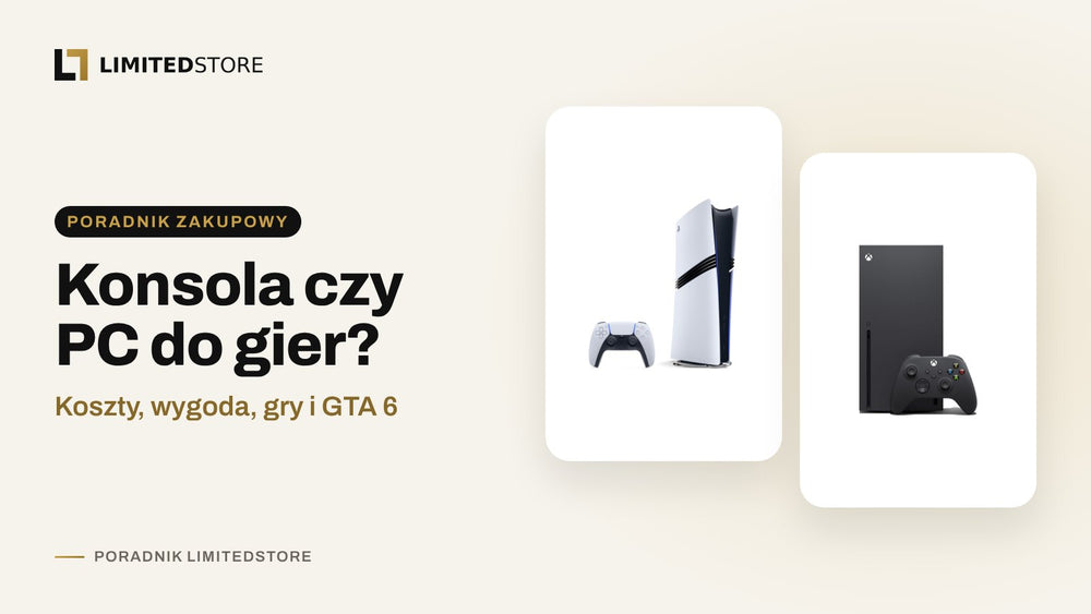 Konsola czy PC do gier w 2026? Koszty, wygoda, gry i GTA 6
