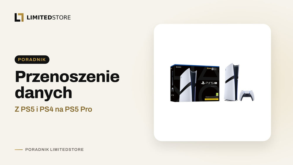 Przenoszenie danych na PS5 Pro: z PS5 i PS4 krok po kroku