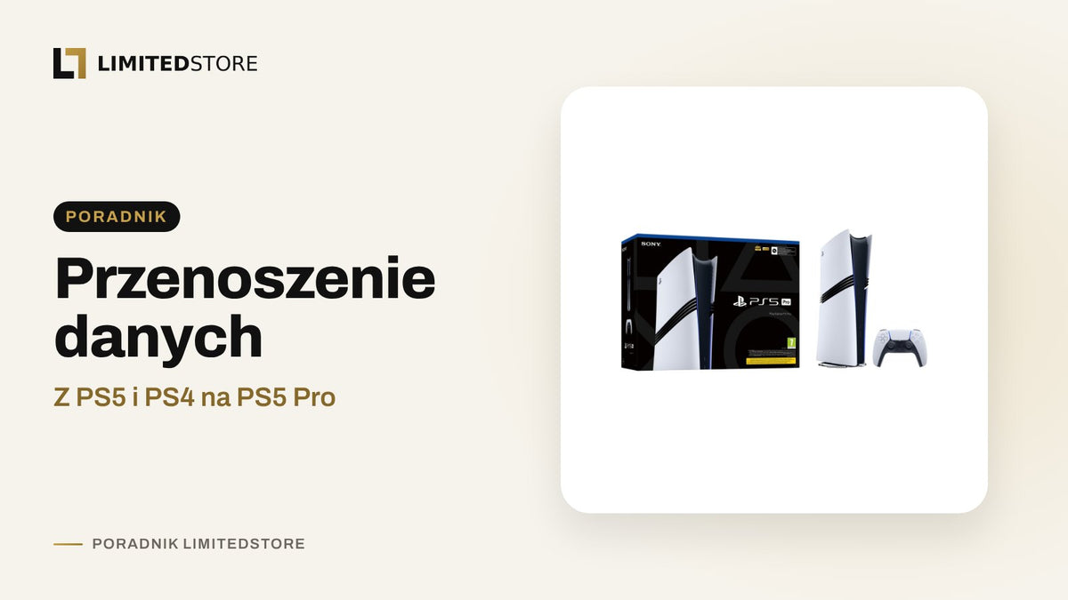 Przenoszenie danych na PS5 Pro: z PS5 i PS4 krok po kroku