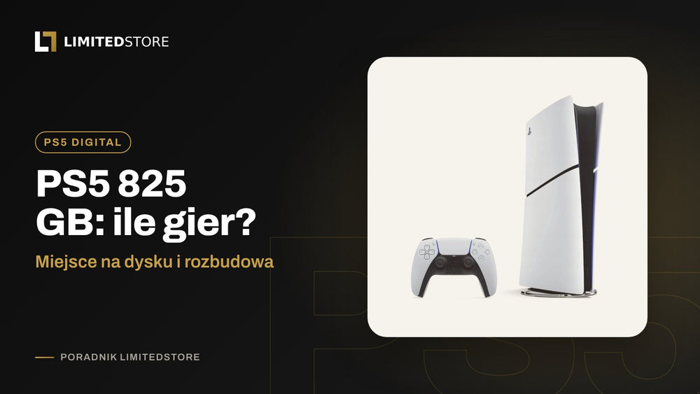 PS5 825 GB: ile miejsca na gry zostaje i ile gier się zmieści