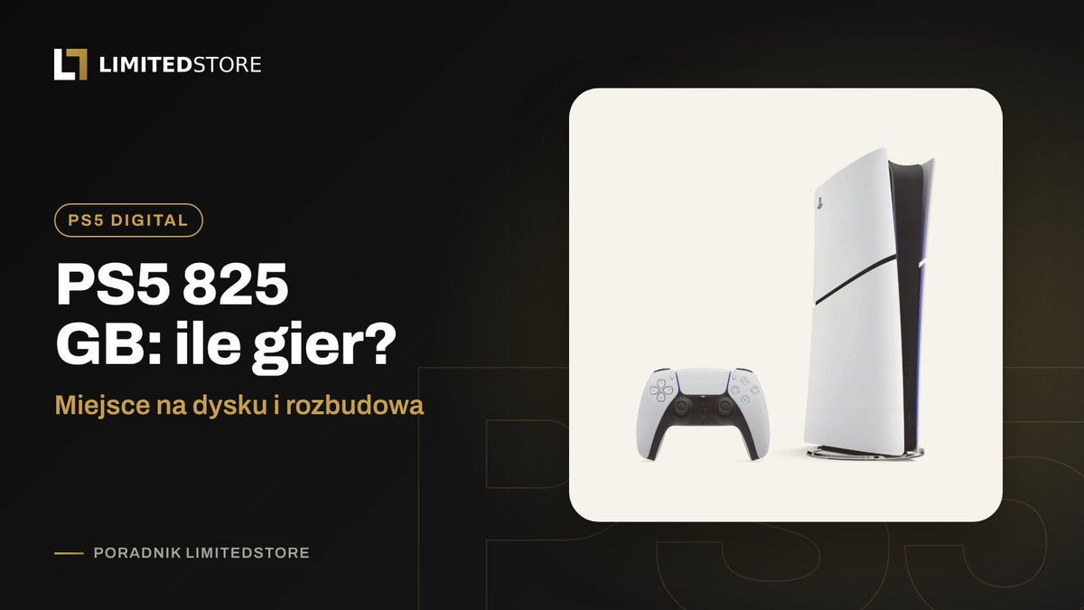 PS5 825 GB: ile miejsca na gry zostaje i ile gier się zmieści
