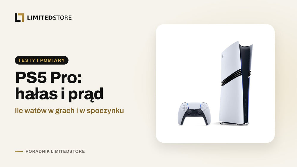 PS5 Pro: głośność i pobór prądu – ile hałasuje i ile energii zużywa