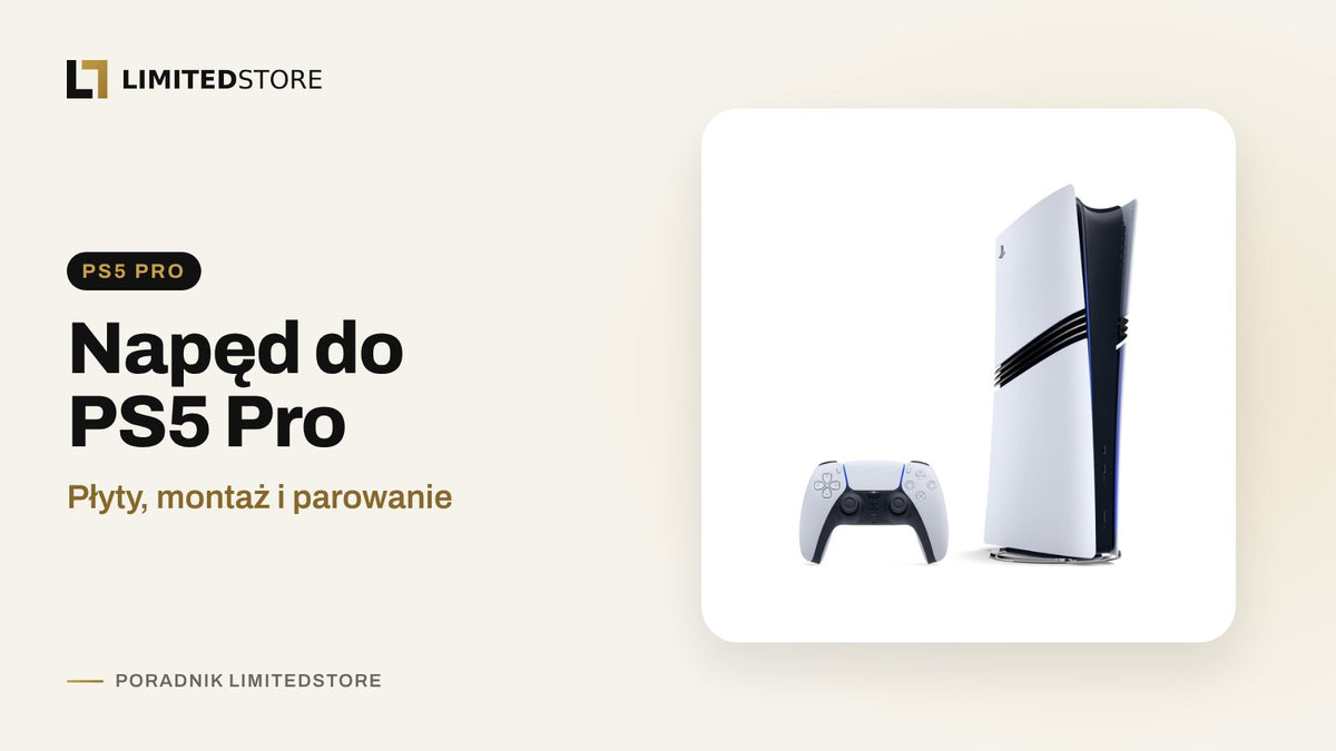 PS5 Pro bez napędu: jak grać z płyt i czy napęd jest potrzebny