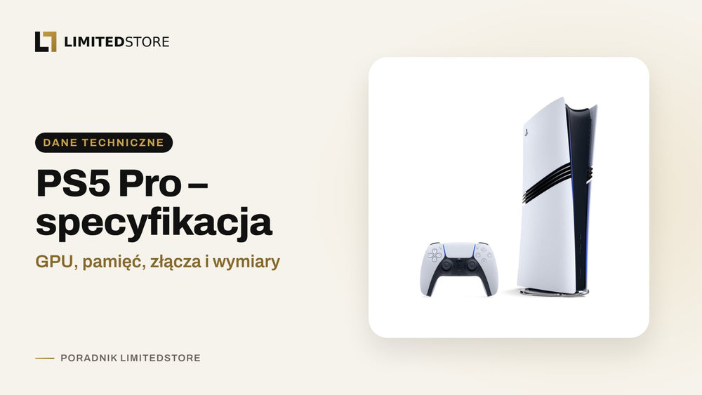 PS5 Pro specyfikacja: procesor, GPU, pamięć, złącza i wymiary