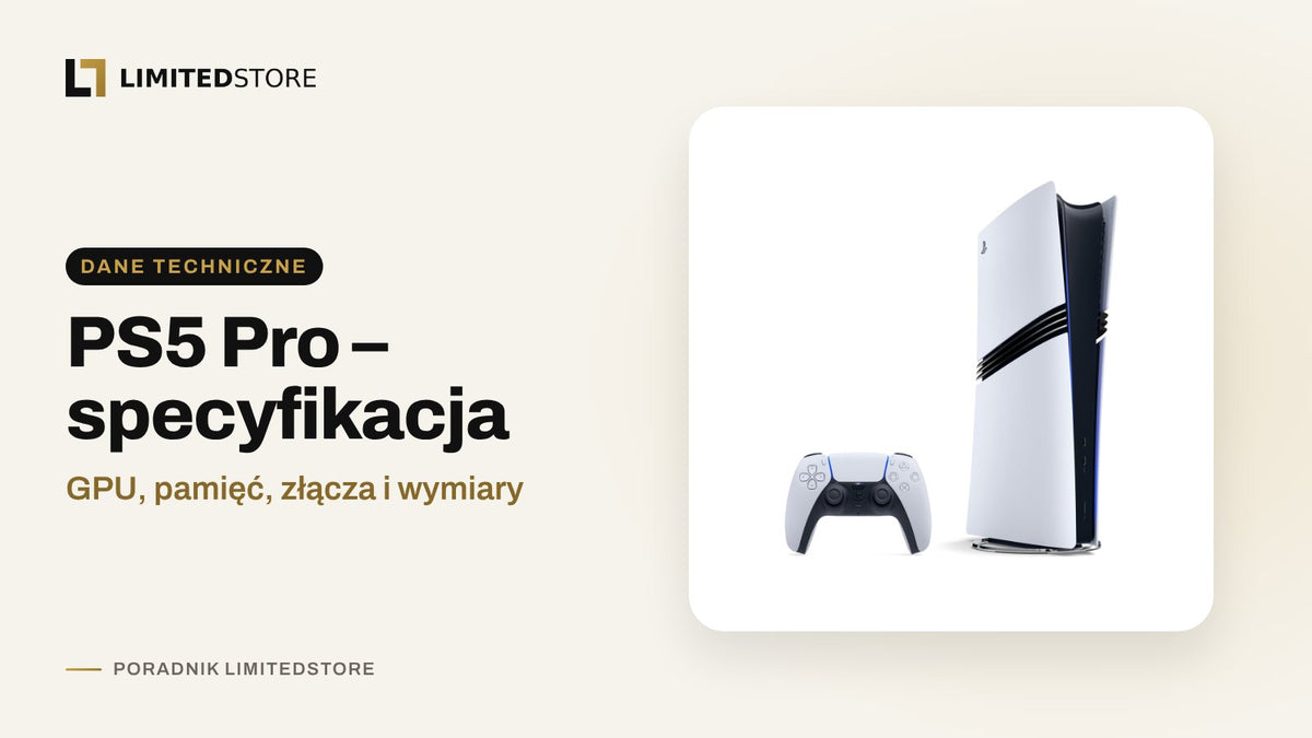 PS5 Pro specyfikacja: procesor, GPU, pamięć, złącza i wymiary
