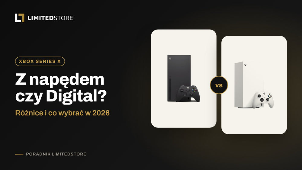 Xbox Series X Digital – różnice z wersją z napędem. Co wybrać?
