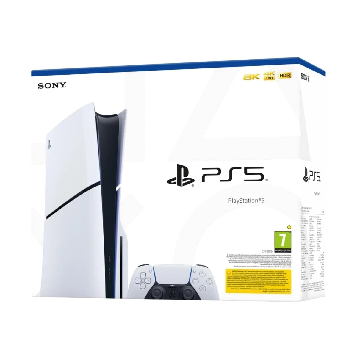Konsola Sony PlayStation 5 Slim Blu-ray 1 TB biała – z oryginalnym opakowaniem
