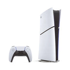 Konsola Sony PlayStation 5 Slim Digital 825 GB biała – w pionie z kontrolerem DualSense