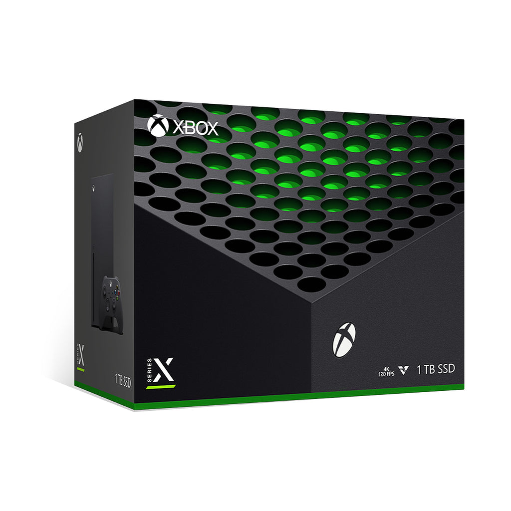 Konsola Microsoft Xbox Series X 1 TB czarna – oryginalne opakowanie