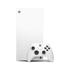 Konsola Microsoft Xbox Series X Digital 1 TB biała – widok od frontu z kontrolerem Robot White