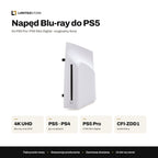 Napęd Blu-ray Sony do PS5 – najważniejsze parametry: Blu-ray 4K UHD, gry PS5 i PS4 z płyt, zgodność z PS5 Pro i PS5 Slim Digital, model CFI-ZDD1