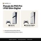 Napęd Blu-ray Sony – pasuje do PS5 Pro i PS5 Slim Digital, nie pasuje do pierwszych PS5 z 2020 roku